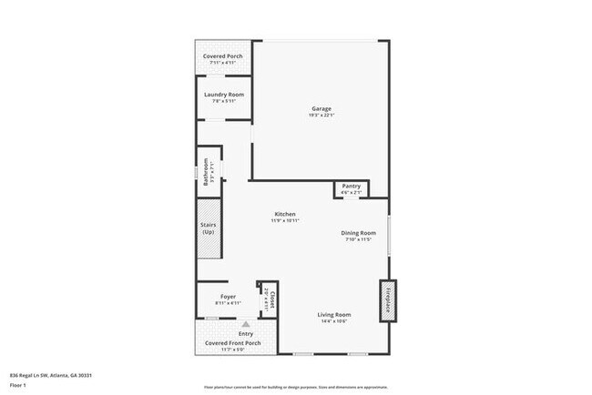 836 Regal Ln in Atlanta, GA - Foto de edificio - Building Photo