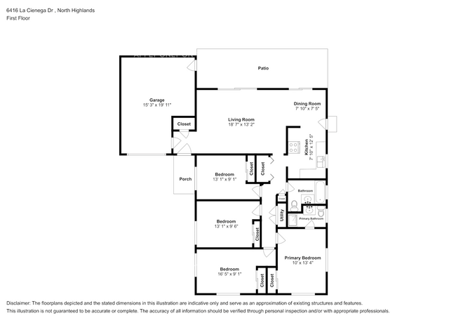 6416 La Cienega Dr in North Highlands, CA - Building Photo - Building Photo