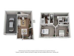 Ledgestone Townhomes in Ankeny, IA - Foto de edificio - Building Photo