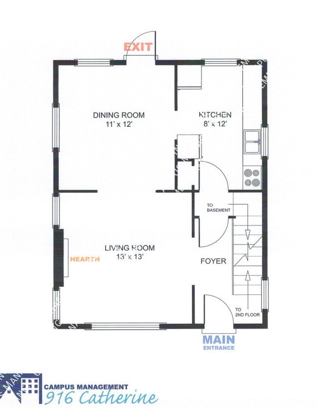 916 Catherine St in Ann Arbor, MI - Building Photo - Building Photo