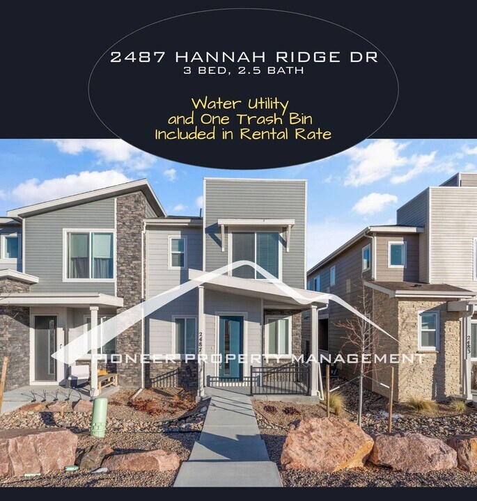 2487 Hannah Ridge Dr in Colorado Springs, CO - Building Photo