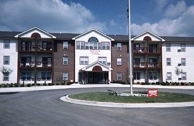 Churchman Woods in Indianapolis, IN - Foto de edificio