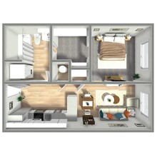 Boho Flats in Omaha, NE - Building Photo - Floor Plan
