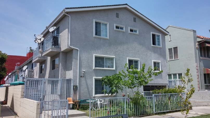 1817 Garfield Pl in Los Angeles, CA - Foto de edificio