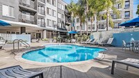 Swimming Pool - The Encore Apartments in Los Angeles, California