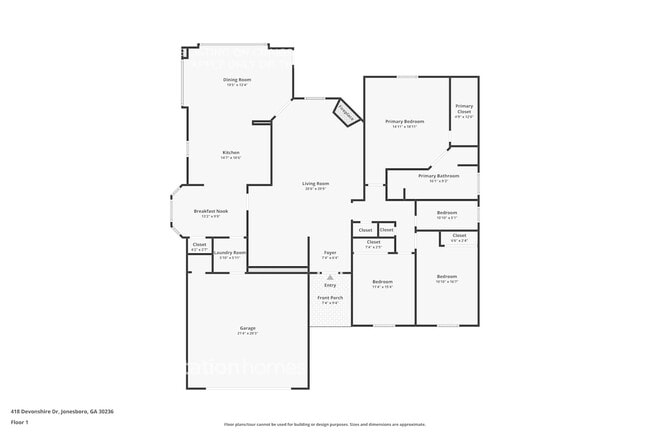 418 Devonshire Dr in Jonesboro, GA - Building Photo - Building Photo