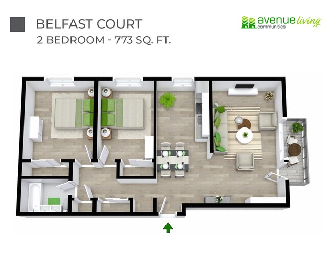 Belfast Court in Medicine Hat, AB - Building Photo - Floor Plan