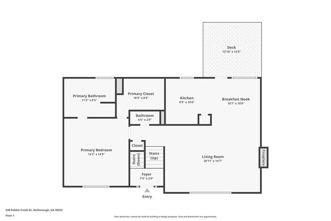 248 Pebble Creek Dr, Unit B-334 in Mcdonough, GA - Building Photo - Building Photo