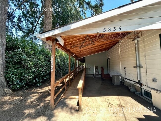 property at 5835 SE Harrison St