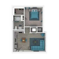 The Addison One15 in Charlotte, NC - Foto de edificio - Floor Plan