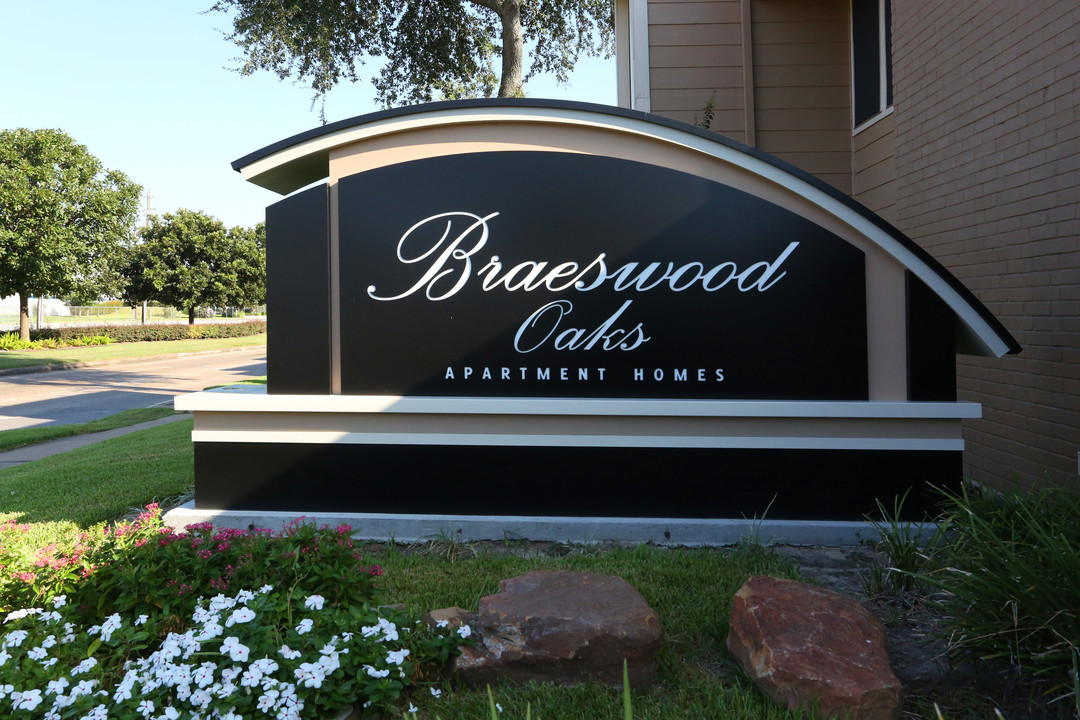 Braeswood Oaks Apartments in Houston, TX - Foto de edificio