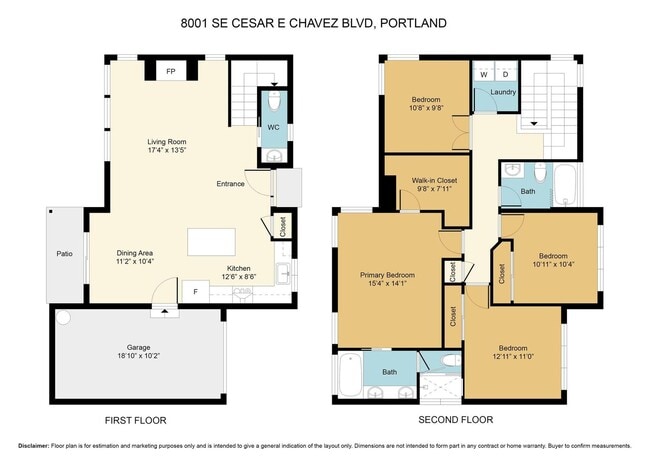 8001 SE Cesar Estrada Chavez Blvd in Portland, OR - Building Photo - Building Photo