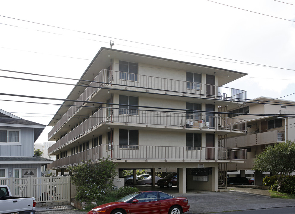 1545 Piikoi St in Honolulu, HI - Foto de edificio