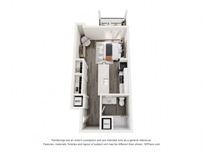 The Zelle at Polaris in Columbus, OH - Foto de edificio - Floor Plan