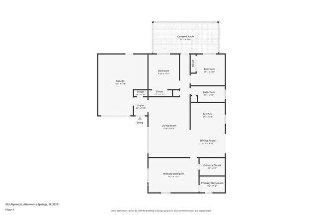 property at 332 Alpine St