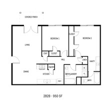 Indigo Villas in Oklahoma City, OK - Building Photo - Floor Plan