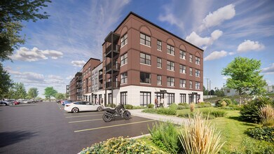 Union Station Lofts in Warsaw, IN - Foto de edificio - Building Photo