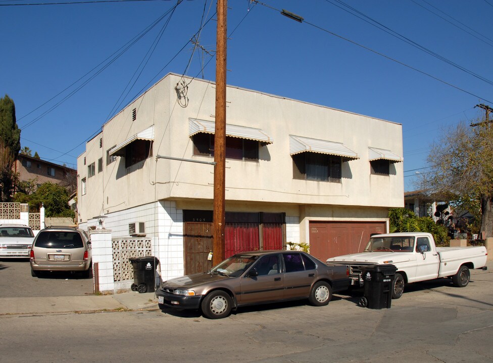 3501-3507 1/2 Locke Ave in Los Angeles, CA - Foto de edificio