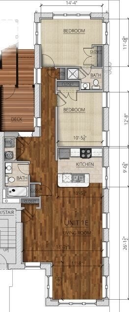 6837 Kingsbury Blvd in St. Louis, MO - Building Photo - Floor Plan