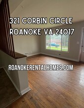 321 Corbin Cir NW in Roanoke, VA - Foto de edificio - Building Photo