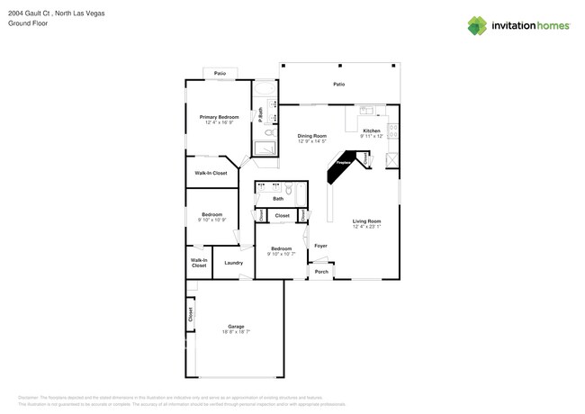 2004 Gault Ct in North Las Vegas, NV - Foto de edificio - Building Photo