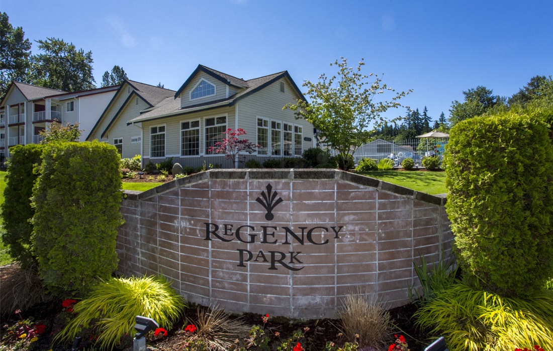 Regency Park in Bellingham, WA - Building Photo