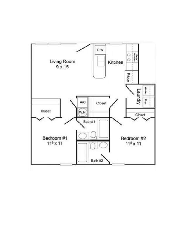 535 W Glenn Ave, Unit 201 in Auburn, AL - Foto de edificio - Building Photo