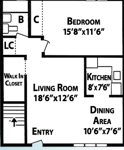 Williamstowne Manor in Little Ferry, NJ - Building Photo - Floor Plan