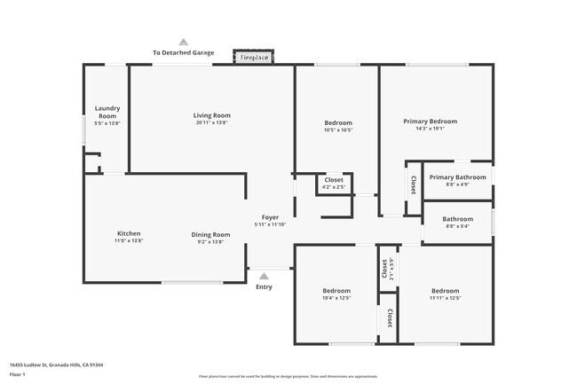 16455 Ludlow St in Los Angeles, CA - Foto de edificio - Building Photo