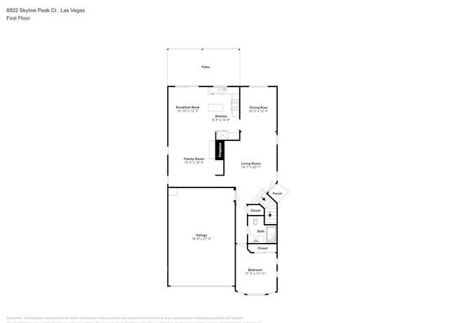 8922 Skyline Peak Ct in Las Vegas, NV - Foto de edificio - Building Photo