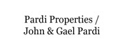 Property Management Company Logo Pardi Properties / John & Gael Pardi