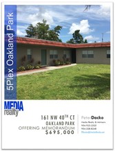 161 NW 40th Ct in Oakland Park, FL - Building Photo - Building Photo