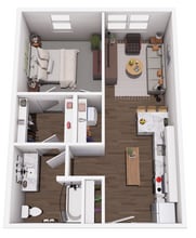 Station House Apartments in Newmarket, NH - Building Photo - Floor Plan