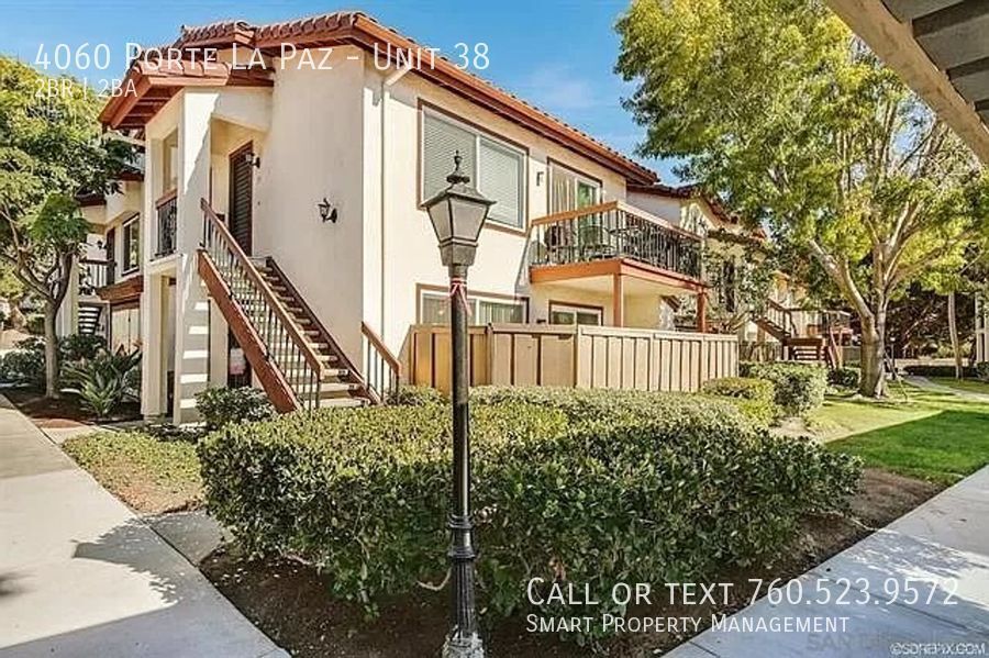 4060 Porte La Paz, Unit Unit 38 in San Diego, CA - Building Photo