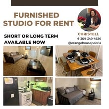 1200 N Orange St, Unit Basement Studio #4 in Peoria, IL - Building Photo - Building Photo