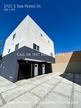 3721 San Pedro St in Los Angeles, CA - Building Photo - Building Photo