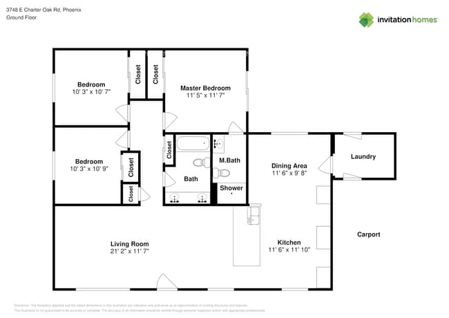 3748 E Charter Oak Rd in Phoenix, AZ - Building Photo - Building Photo