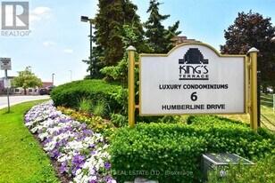 6 Humberline Dr in Toronto, ON - Building Photo