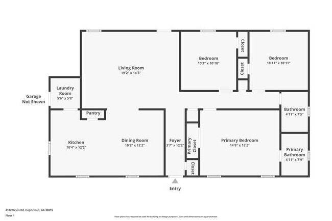 4182 Kevin Rd in Hephzibah, GA - Building Photo - Building Photo
