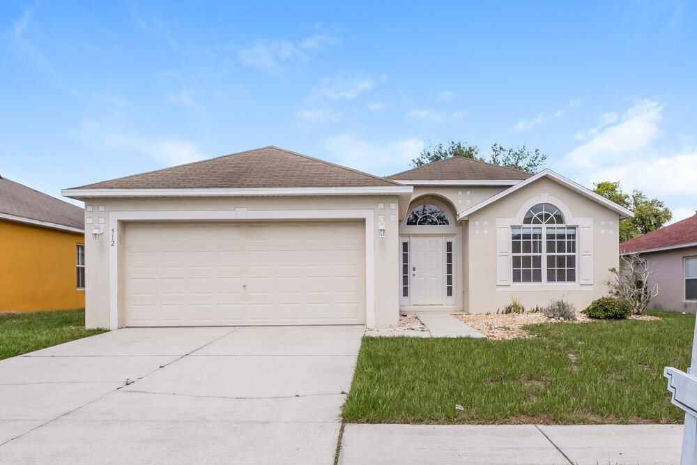 512 Ronshelle Ave in Haines City, FL - Foto de edificio