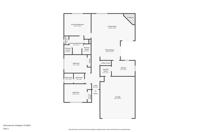 232 Lemon Dr in Arlington, TX - Building Photo - Building Photo