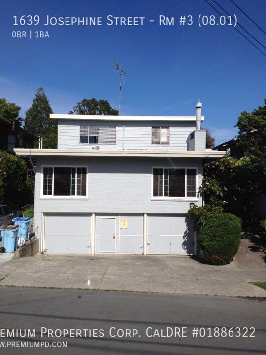 1639 Josephine St in Berkeley, CA - Foto de edificio