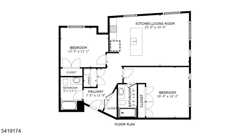 1181 Morris Ave, Unit 201 in Union, NJ - Building Photo