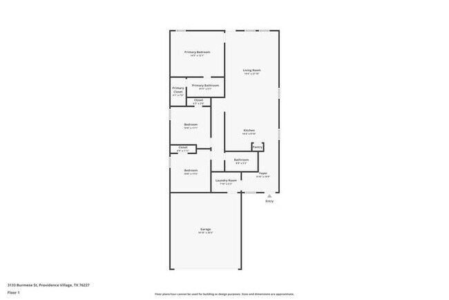 3133 Burmese St in Providence Village, TX - Foto de edificio - Building Photo