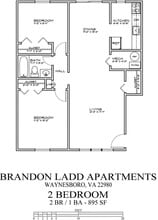Brandon Ladd Apartments & Townhomes in Waynesboro, VA - Foto de edificio - Interior Photo