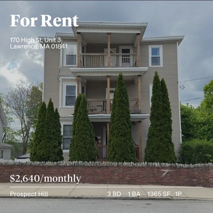 168-170-170 High St in Lawrence, MA - Building Photo