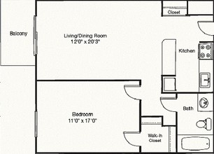 Gabrielle Apartments in Highland Park, MI - Building Photo - Floor Plan