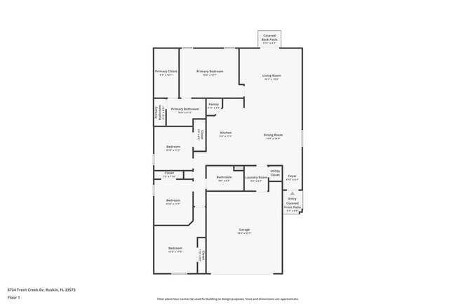 6724 Trent Creek Dr in Ruskin, FL - Foto de edificio - Building Photo