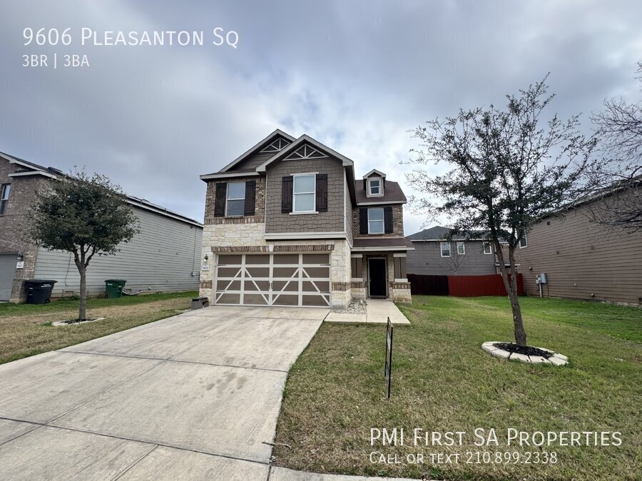 9606 Pleasanton Square in San Antonio, TX - Foto de edificio