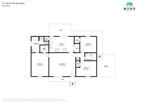 712 14th Ave NW in Center Point, AL - Building Photo